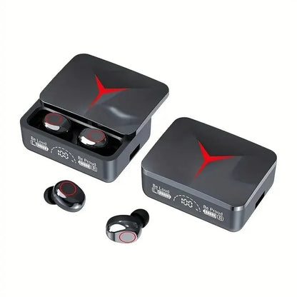 TWS M90 Bluetooth Earphone Wireless Headphone Touch Control Gaming Headsets 9D HIFI Stereo Sound Noise Reduction With Microphone