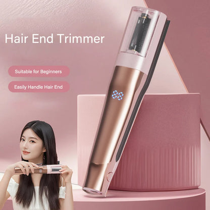 Hair Ends Trimmer Split Remover Dry Damaged Brittle Professional Automatic Trim Split for Women Cordless Hair cutting machine