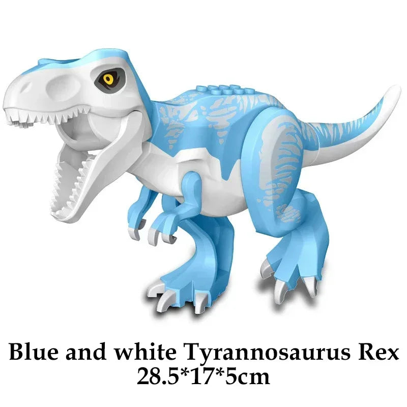 Great Value!!! Mosasaurus Jurassic World Park Dinosaurs Rex Indoraptor Triceratops Indominus Building Block Toys Dinosaur Gift
