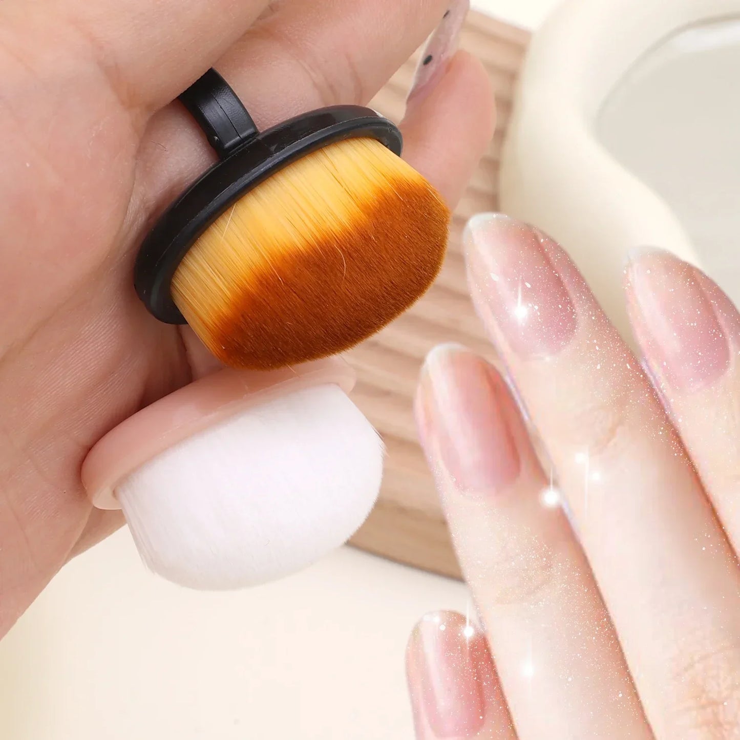 10pcs Professional Nail Dust Brush Art Brush Remove Gel Polish Powder Cleaning Tool Beauty Makeup Brushes Manicure Accessories