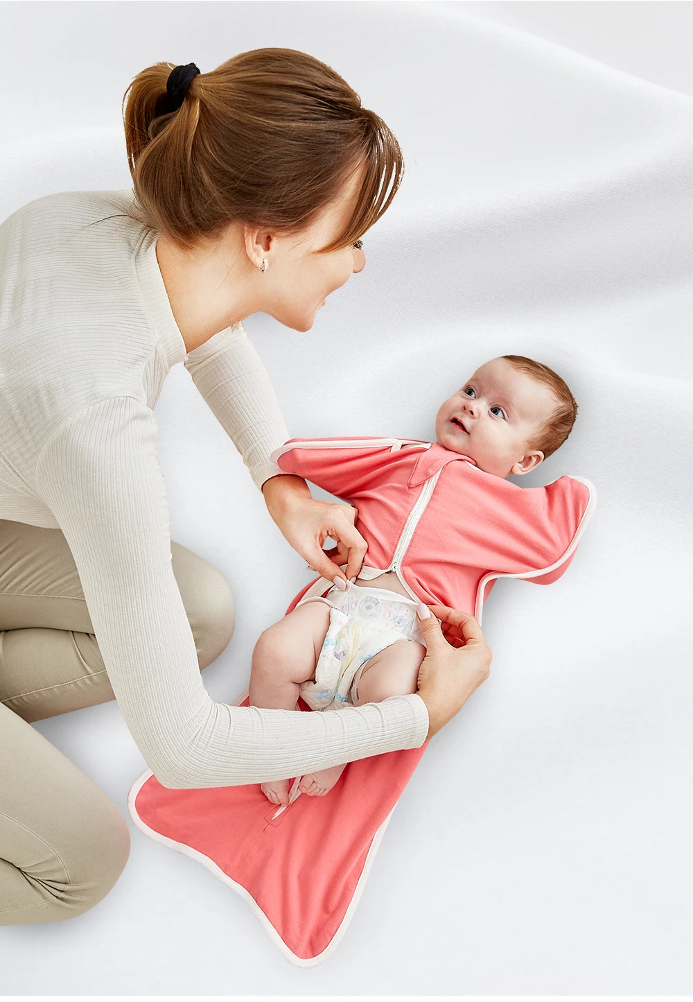INSULAR New Cotton Baby Sleeping Bag Four Seasons Zipper Bags Newborn Baby bags Wrap Sleepsacks Baby Bedding Swaddling Sleepwear