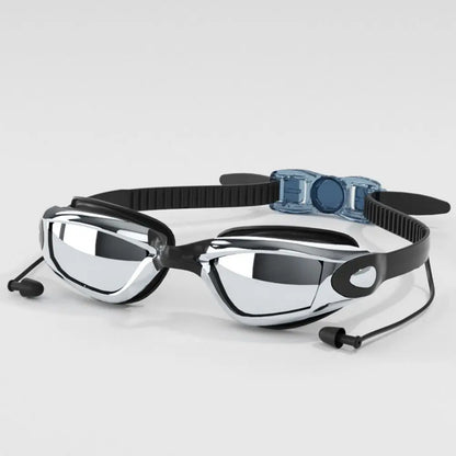 Creative HD Summer Swimming Goggles Anti Fog Waterproof Swim Eyewear Adjustable Silicone Diving Swim Glasses Men Women