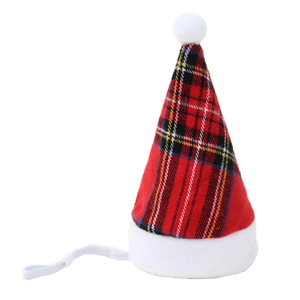 Pet Cat Dog Christmas Hat Cap Puppy Dog Accessories for Small Dogs Costume Dog Caps for Cats Costumes Pet Supplies 강아지 크리스마스