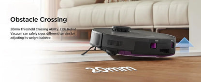 Eureka E10s Robot Vacuum with Bagless Self Emptying Station, Robotic Vacuum of 45-Day Capacity, 4000Pa Suction