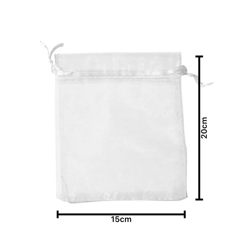 1/5/50/100Pcs Grapes Fruit Protection Bags Pest Control Anti-Bird Garden Netting Bags Mesh Agricultural Tree Garden Tool Bags