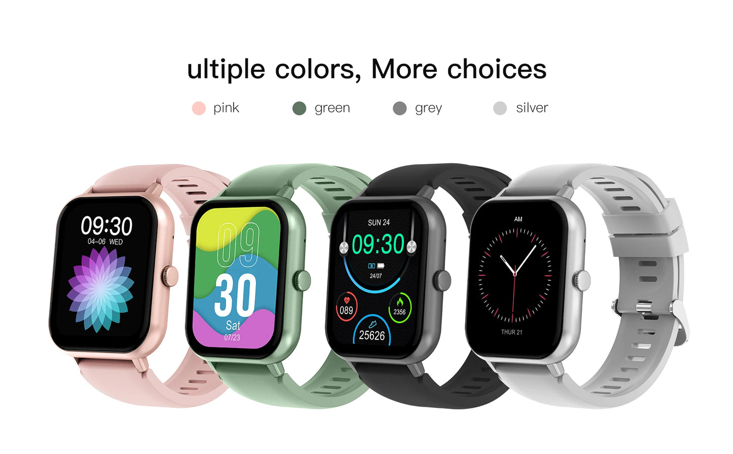 New Digital Smart Watch Heart Monitor Smartwatch 2026 Android Electronic Sports Watches for Man Woman Fitness Tracker for ios