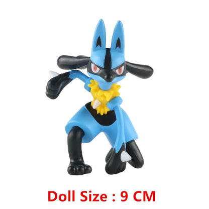 New Pokemon Anime Figure Pikachu Greninja Mewtwo Mew Cartoons Figure  Pocket Monster Action Model Toys Gifts Bulk Buy Lot