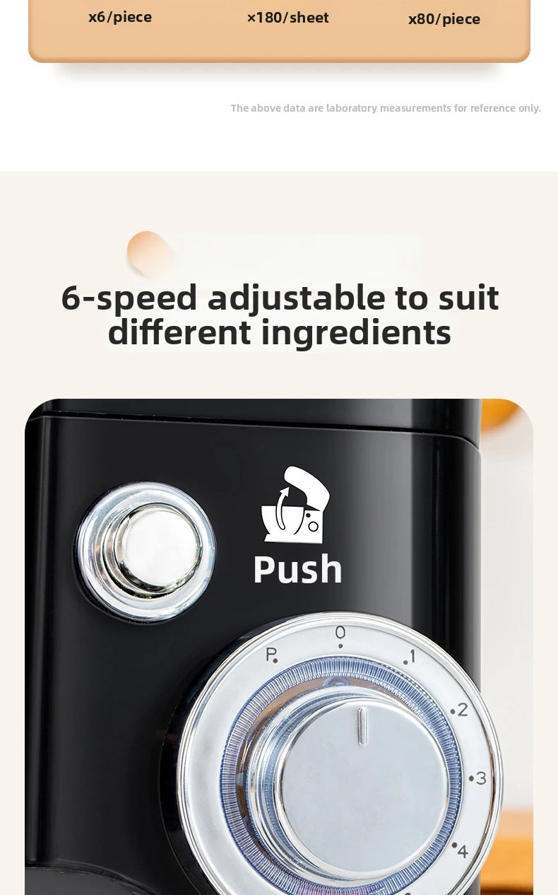 5L Stand Mixer – 3-in-1 Multifunctional Kitchen Machine with Dough Hook, Beater & Whisk,1000W Powerful Motor for Baking/Cooking
