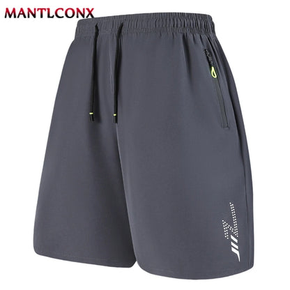 New Summer Gym Fitness Shorts Men Sports Training Running Jogging Casual Men's Shorts Quick Dry Elastic Workout Short Pants Man