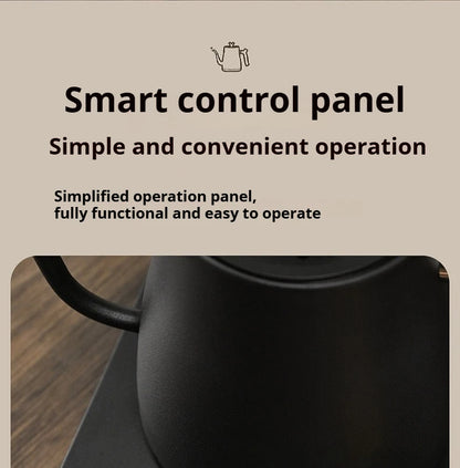 1000W Fast Electric Kettle, 1L Capacity, 304 Stainless Steel, One-Touch Boil & Dry Burn Protection