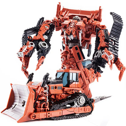 AOYI Cool 8 IN 1 Oversize Devastator Toys Boy Anime Hook Action Figures Robot Car Engineering  Vehicle Model Kids
