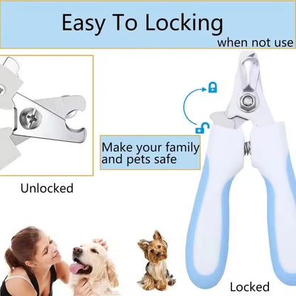 Pets Nail Clipper Dog Cat Nail Clippers Pet Claw Care Grooming Pet Supplies Dog Grooming Когтерезка Для Котов