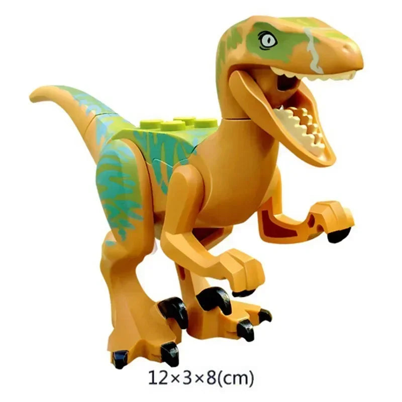Great Value!!! Mosasaurus Jurassic World Park Dinosaurs Rex Indoraptor Triceratops Indominus Building Block Toys Dinosaur Gift