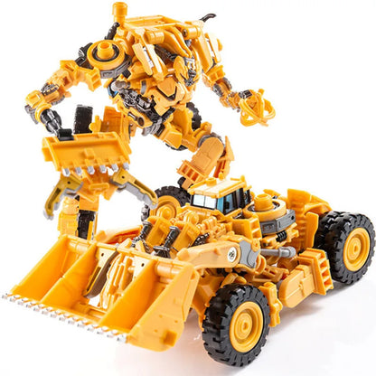 AOYI Cool 8 IN 1 Oversize Devastator Toys Boy Anime Hook Action Figures Robot Car Engineering  Vehicle Model Kids