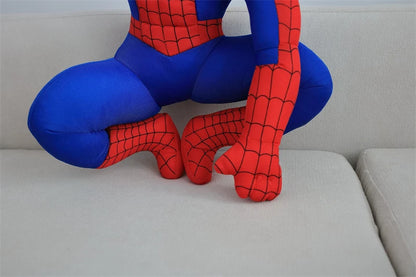 High Quality Spider Man Plush Toy Cartoon Stuffed Anime superhero Plushies Lovely Doll Hug Pillow Home Decor Birthday Gifts Kids