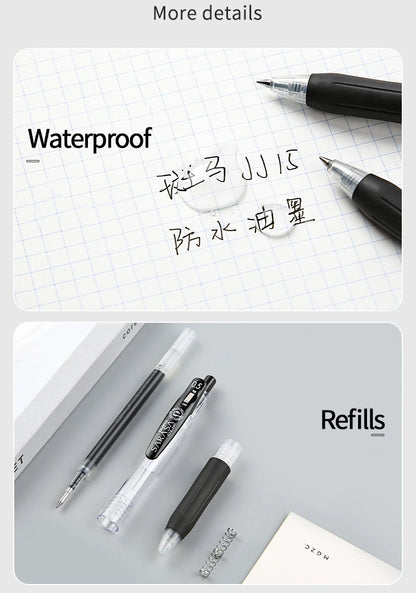 Zebra Sarasa Clip 0.5mm Black Blue Red Retractable Gel Pens Ballpoint for Writing Office Accessory School Supplies Stationery