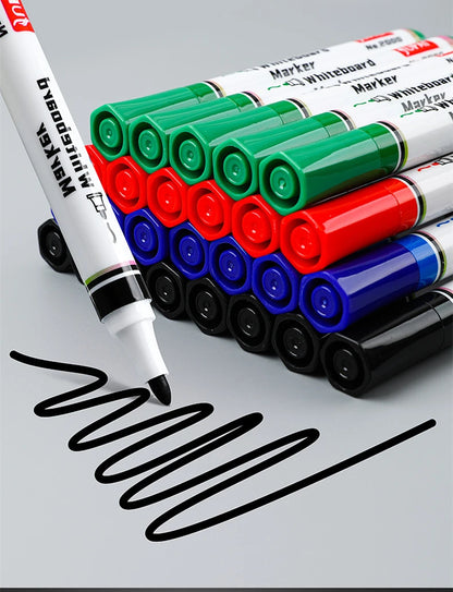 4Pcs/Set Erasable Magnetic Whiteboard Marker Pen Blackboard Marker Chalk Glass Ceramics Office School Art Marker Stationery