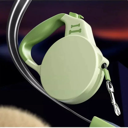 3/5m Automatic Retractable Pet Nylon Lead Walking Traction Dog Leash Small Medium Dogs Cats Durable Strong Roulette Pet Supplies