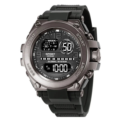 MAYZHISU Sports Electronic Watch for Man Student Teens Outdoor Waterproof Men's Sports Watches LED Digital Clock