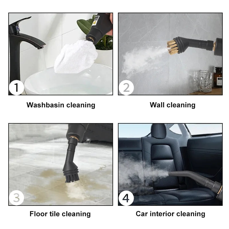 220V Pressure Handheld High Steam Cleaners Air Conditioners Kitchen Hood Car 2500W Steam Clean Floor Steam Cleaning Tool