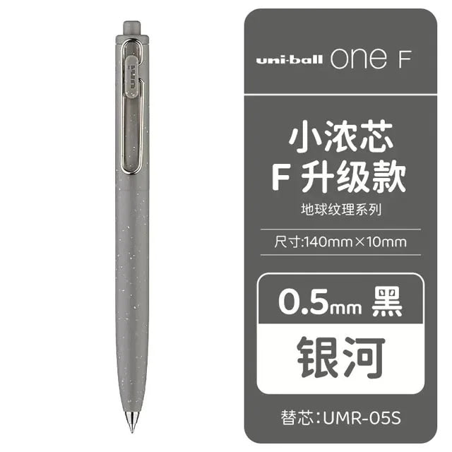 New Japan UNI Small Thick Core Gel Pen UMN-SF Summer Limited Thick Black Uniball One Low Center of Gravity Uniball Signature Pen