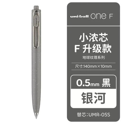 New Japan UNI Small Thick Core Gel Pen UMN-SF Summer Limited Thick Black Uniball One Low Center of Gravity Uniball Signature Pen