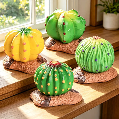 Oenux Simulation Home Decoration Stone Tree Stump Baobab Cacti Farm House Car Fence Accessory Animals Model Education Kids Toys