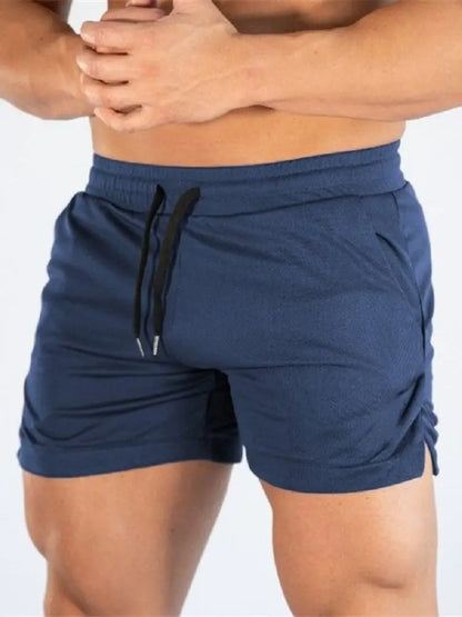 2023 Sports Trendy Men's Pants Summer Men's Sports Plus Size Mesh Breathable Shorts Running Beach Pants