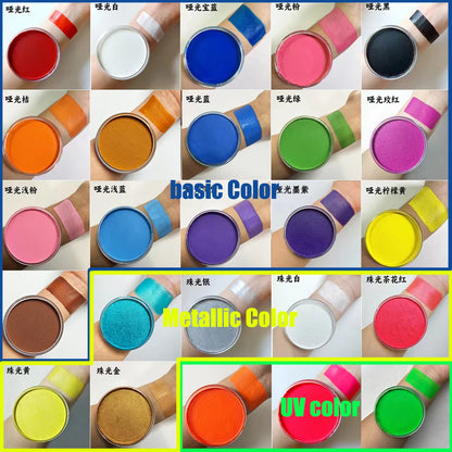 30g round box blush face painting water-based face pigment body painting makeup