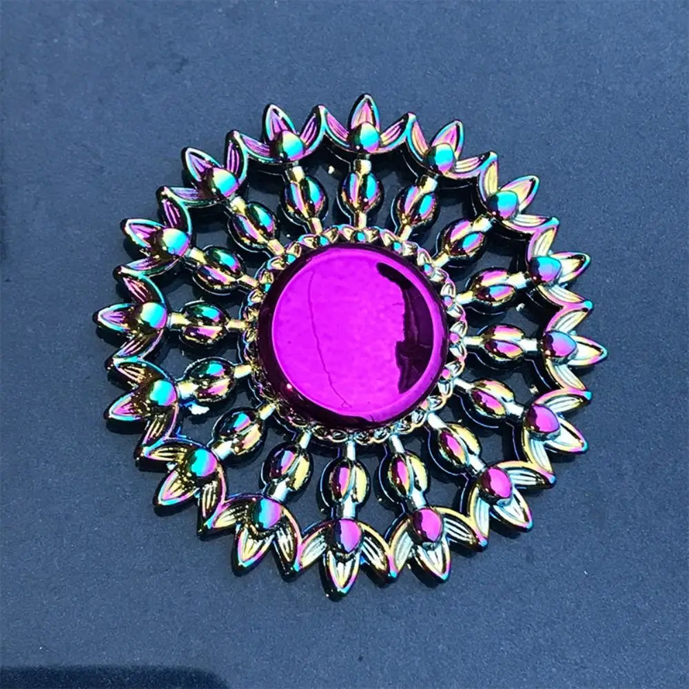 Dragon Wings Hand Spinner High Speed Low Noise Fingertip Gyro Alloy Anti Pressure Metal Rainbow Finger Spinner Children Toys