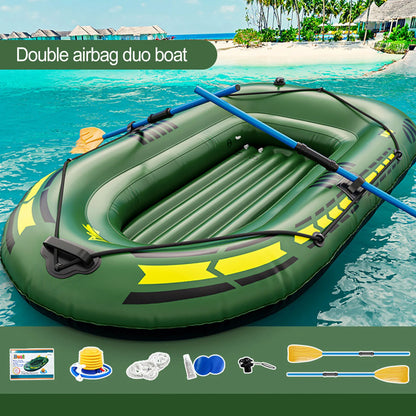 High Quality 0.4mm PVC Iatable Kayak Canoe Rowing Air Boat DoubleDrifting Diving Iatable Boat Fishing Boat