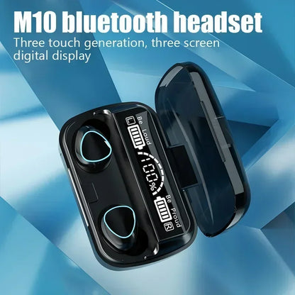 TWS Bluetooth Headphones 2500mAh Charging Box Wireless Earphones With Microphone 9D Stereo Sports Waterproof Earbuds Headset