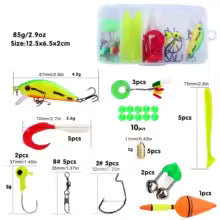 Spinning Fishing Rod and Reel Combo1.8M Telescopic Rod with 5.2:1 3BB Fishign Reel Max Drag 5kg Full Fishing Kit