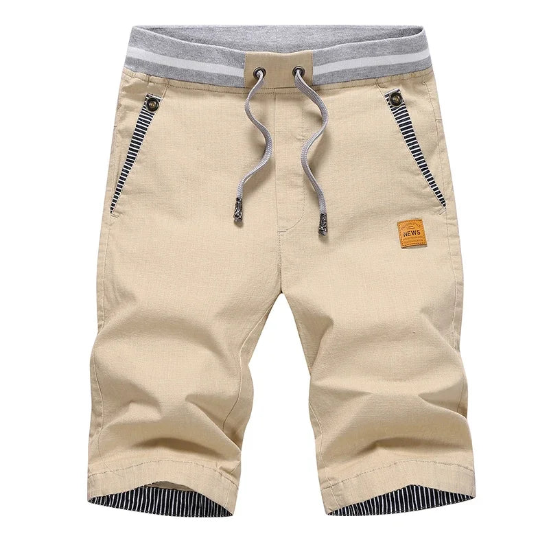 Newest Men Cotton Fashion Men Short Summer Casual Shorts Linen Mens Shorts Bermuda Beach Short Plus Size 4XL Joggers Male Hot