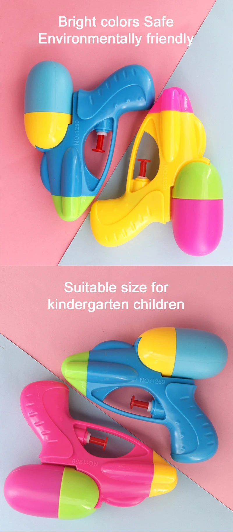 Children Mini Water Gun Toys Summer Outdoor Sports Party Activity Toys Plastic Multiple Styles Children Day Gifts for Kids TMZ