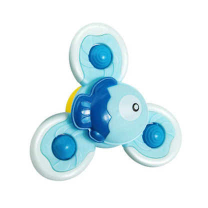 Catoon Bath Toys 6-12-18 Months Baby Toy Suction Cup Spinner Toys for Boys Girls 1 2 3 Years Sensory Toys for Toddler Kids Gift