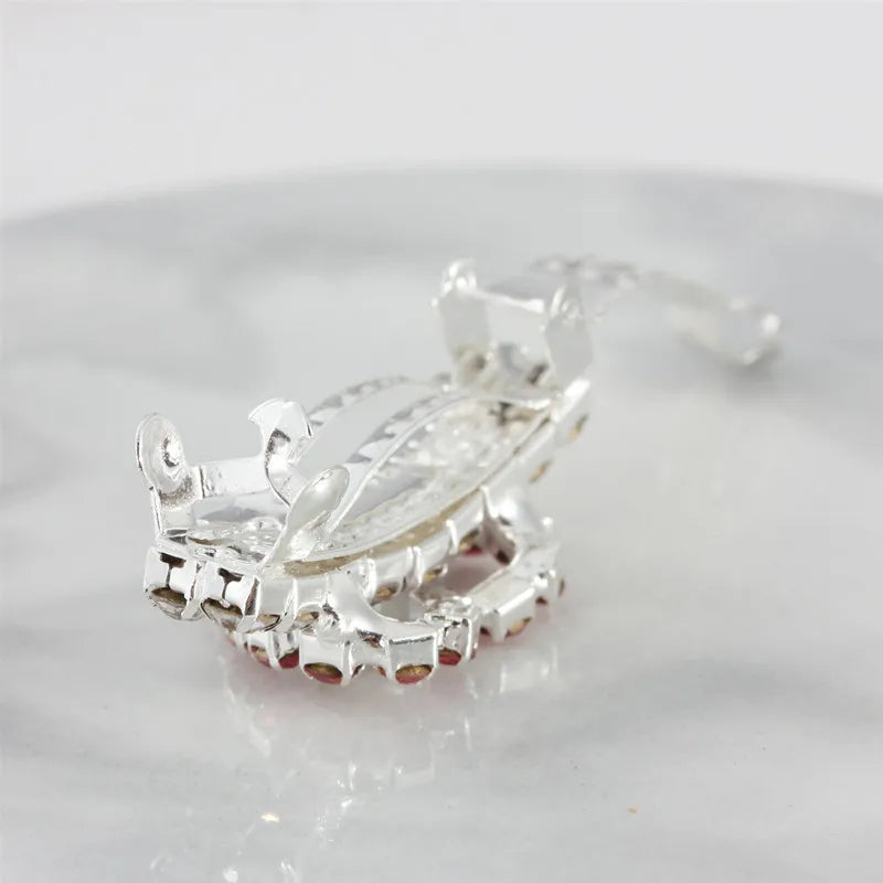 Bling Pearl Dog Collar Small and Medium Dogs Crown Hair Clips Puppy Accessories Doggy Heart and Bone Necklace Pet Supplies