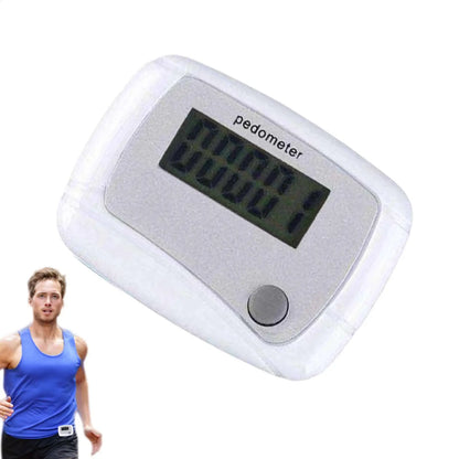 Pedometer for Walking Digital Fitness Sports Walk Meter 3D Step Pedometer for Sports Running Training Hiking Backpacking Travel