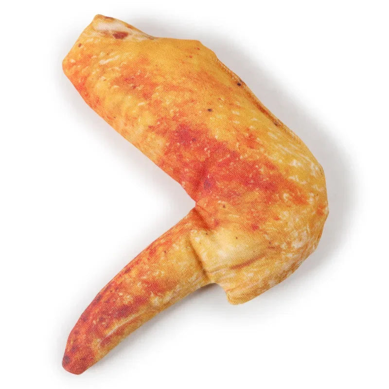 Pet Toys Plush Squeaky Toy Bite-Resistant Clean Dog Chew Puppy Training Toy Soft Banana Bone Vegetable Fruit Pet Supplies