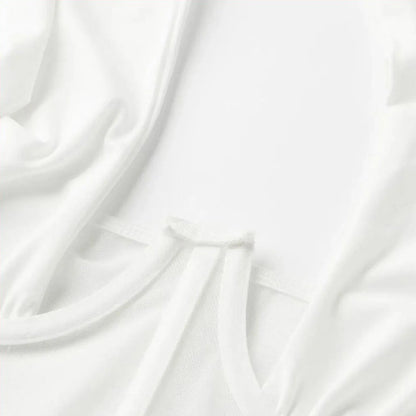 Women Sleeveless Fishbone Corset Vest Solid Hollow Out Cropped Top Summer Halter Backless Sexy Tops Y2k Camis Ropa De Mujer