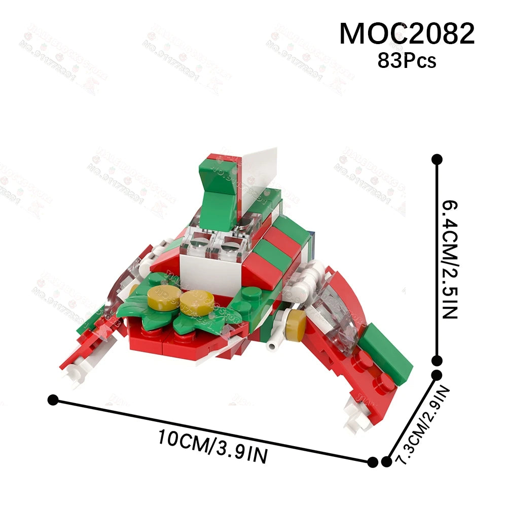Sci-Fi Movie Series Droid Building Blocks Creative Mini Collector Turret Robot Annihilator Robot Model Bricks Toys For Kids Gift