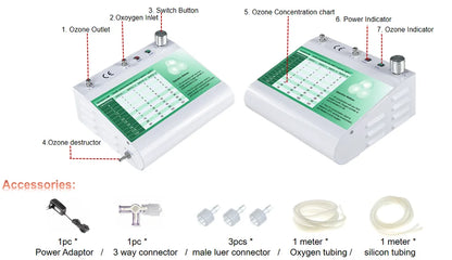 Latest Technology ozone therapy spa machine for skin treatment