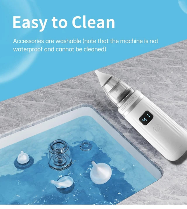 Smart Electric Baby Nasal Aspirator Absorber Equipment Silent Utensils Obstruction Rhinitis Cleaner New Born Items Care Tools