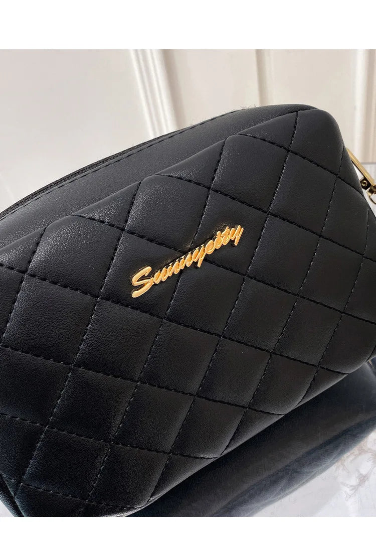 Tassel Small Messenger Bag For Women 2023 Trend Lingge Embroidery Camera Female Shoulder Bag Fashion Chain Ladies Crossbody Bags