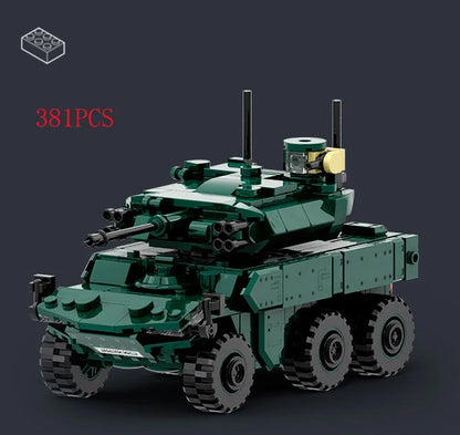 Military Vehicles Tank Sets SWAT Army City Police T34 Model Building Blocks DIY Brick Kids Toys Classic World War II WW2