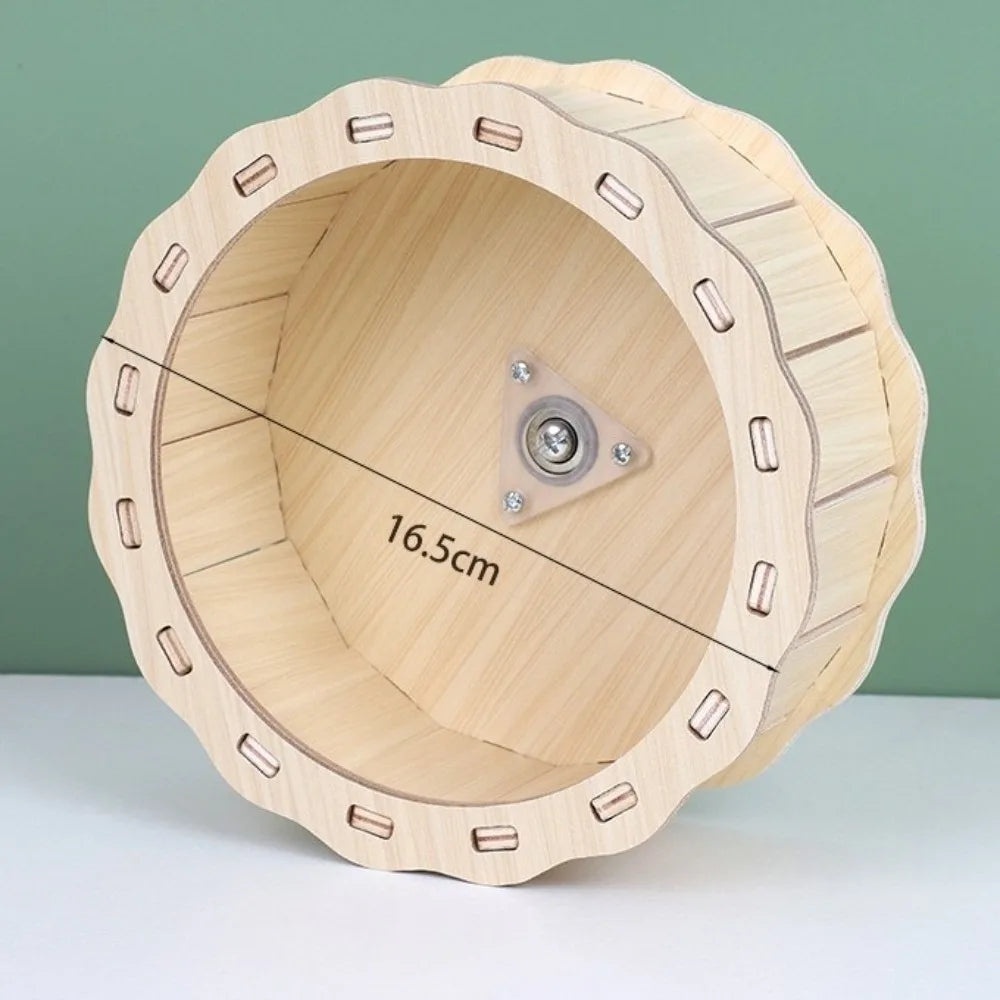 New Wooden Hamster Villa Easy to Install Durable Platform House Cage Accessories Chewable Hamster Climb Toy Pet Supplies