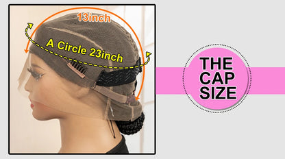 New Arrival Afro Bantu Braided Wigs Synthetic Full Lace Cornrow Box Braided Wigs Natural Handmade Braids Wig for Black Women