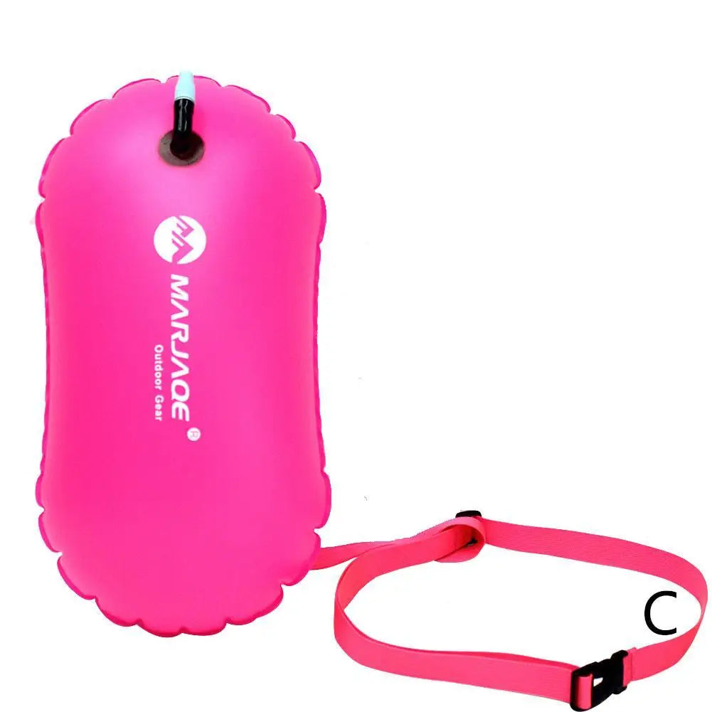 3 colors Swimming Float Bag Thickened Buoy Anti Drowning Drifting Ball Swimming Bunch Canoe Storage Drifting Bag