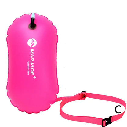 3 colors Swimming Float Bag Thickened Buoy Anti Drowning Drifting Ball Swimming Bunch Canoe Storage Drifting Bag