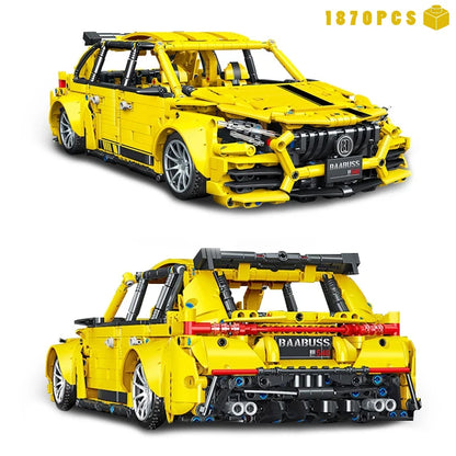 NEW Technical Speed Racing Car Model Building Blocks , MOC Assemble , Sports Car , Desktop Decor Collectible Gift for Car Lovers